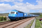 JL - 12.6.21 43055 & 43046 Blue Pullman HST, Garsdale