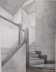 Fabricated Space 7 Graphite on Paper 150cm x 114cm