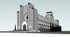 3-D Massing model - View from West