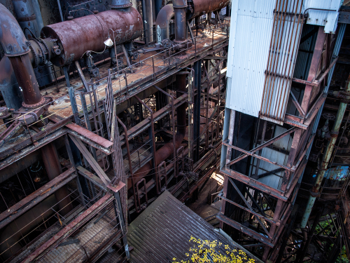 Carrie Furnaces, Rankin PA. 2009

If you'd like to learn more about this location, it is a featured chapter in the…