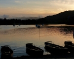 Sunset over Windermere