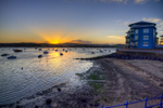 Sunset on the River Exe
