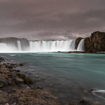 Godafoss From The Lower Tier, Iceland - Version 1