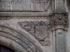 San Gabriel, porciúncula door, right spandrel relief