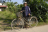 Lady with bicycle Vietnam