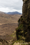 Portrait view from gully on Eagle Mountain