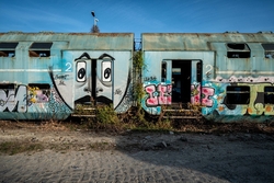 Train Graveyard Graffiti