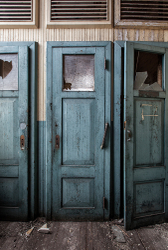 Simon Silk Mill (Easton, PA) | Bathroom Stall Door