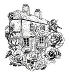 Thurne Cottage  with roses