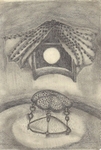 Moon watching  © Rowan Taliesin  1981