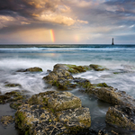 Lighthouse & Rainbow
