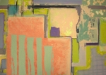 11 Exposed Series 11, Acrylic on Paper, 35cm x 25cm