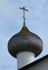Solovetsky Islands cross and spire 
