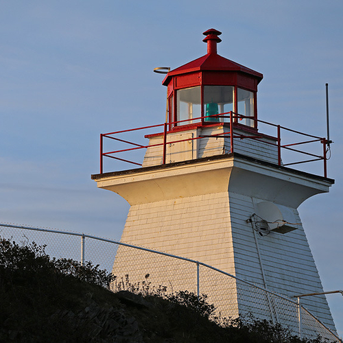 Another view of the historic Cape Enrage Lighthouse.