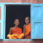 Young Novice Buddhist Monks, Siem Reap,Cambodia