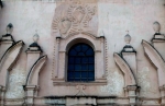 San Agustín, façade, choir loft window
