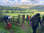 65 After lunch in Bewerly the climb to Strikes Wood