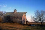 Old Barn & Blue Sky....