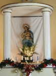 Tonichi, Sonora, La Purísima Concepción, sanctuary altar