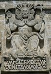San Andrés, SW posa, E façade, Last Judgment, Christ