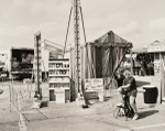 Carney at Fair, Missouri, 1992