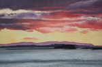 Sunrise over Rathlin