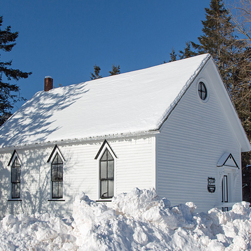 The Mount Hebron Church is located within the settlement of Mount Hebron in Kings County, New Brunswick, Canada.