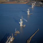 A00703G 2nd Forth road Bridge construction Dec 2014
