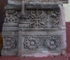 Yurishio façade portal, right pilaster base