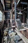 St. Nicholas Coal Breaker (Mahanoy City, PA) | Padded Steel Seat