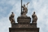 Top tier finial: Three Cardinal Virtues (Faith, Hope & Charity)