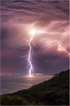 z2760 Dry Summer Storm off Compton Bay