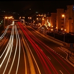 Car Light Trails