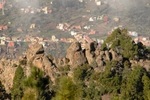 Tenerife rocks and village