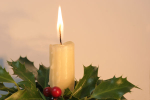 9  CANDLE AND HOLLY 2
