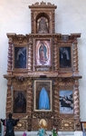San Luis Rey, right transept Los Dolores altar
