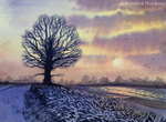 A cold winters evening