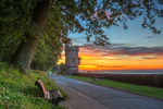 z3086 Appley Tower at Sunset
