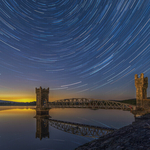 Star Trails at Vartry Reservoir, Co Wicklow