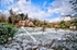 Snow view of the Drum Inn at Cockington