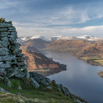 Cairn above Whinny Crag near Arthur's Pike