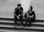 The Smokers (b&w)
