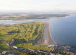 Aerial St Andrews Links The Old  New  Jubilee Eden  Strathyrum courses