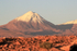 Sairecabur Volcano late afternoon, viewed from San Pedro de Atacama