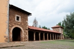 Santa María de Jesús, trabeated porch with N & S gates