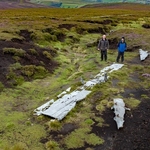 Mottram Moor plane wreck