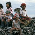 Children of Smokey Mountain, Tondo, Manila,  Philippines, 1986