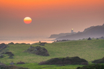 z3124 Hazy Sunset IOW South Coast
