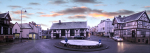 Ruthin Square on a Winter's morning