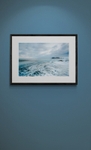 Pier in Rolling Waves